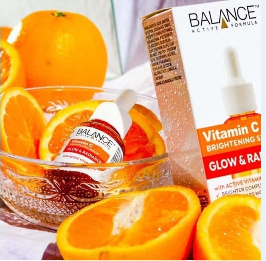 Balance Active Formula Vitamin C Brightening Face Serum Radiance Glow