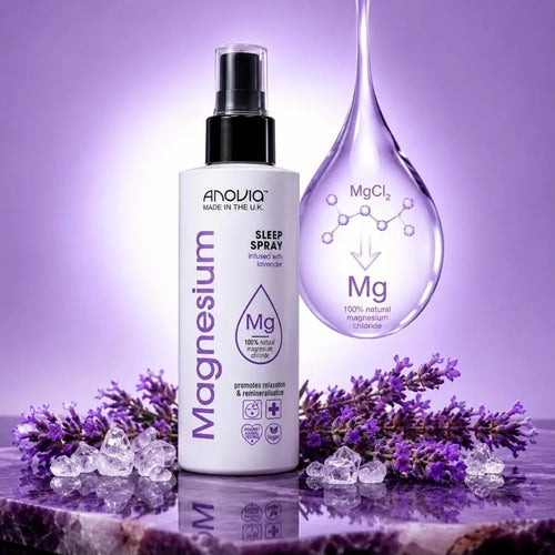 Anovia Magnesium Sleep Spray 200ml and Anovia Magnesium Muscle & Joint Spray 200