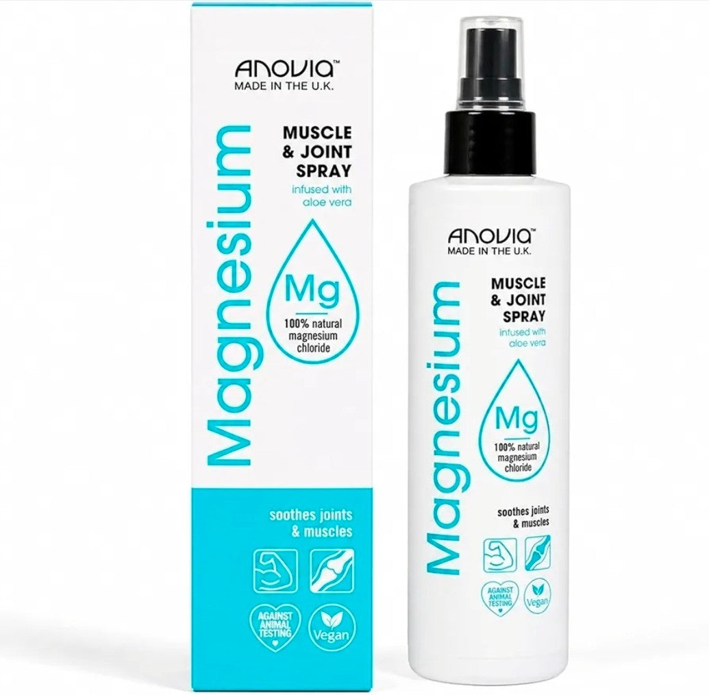 Anovia Magnesium Sleep Spray 200ml and Anovia Magnesium Muscle & Joint Spray 200