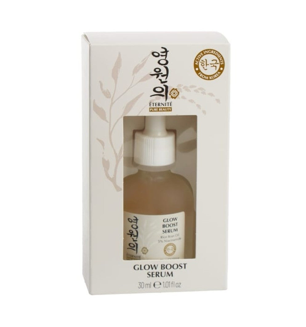 Eternité Pure Beauty Glow Boost Hydrating Face Serum Moisturiser Vit C 30ml