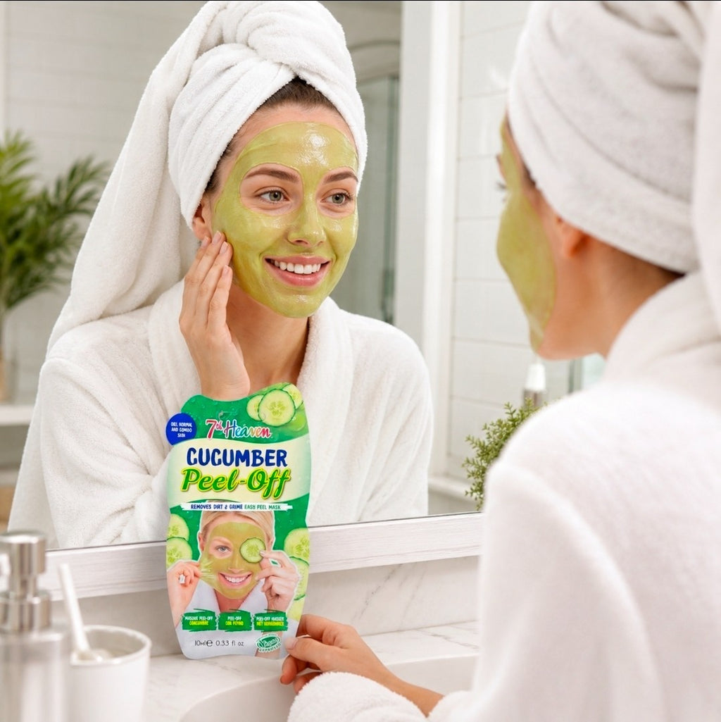 Cucumber Peel-Off Face Mask – Deep Cleansing & Refreshing Face Mask (10ml)
