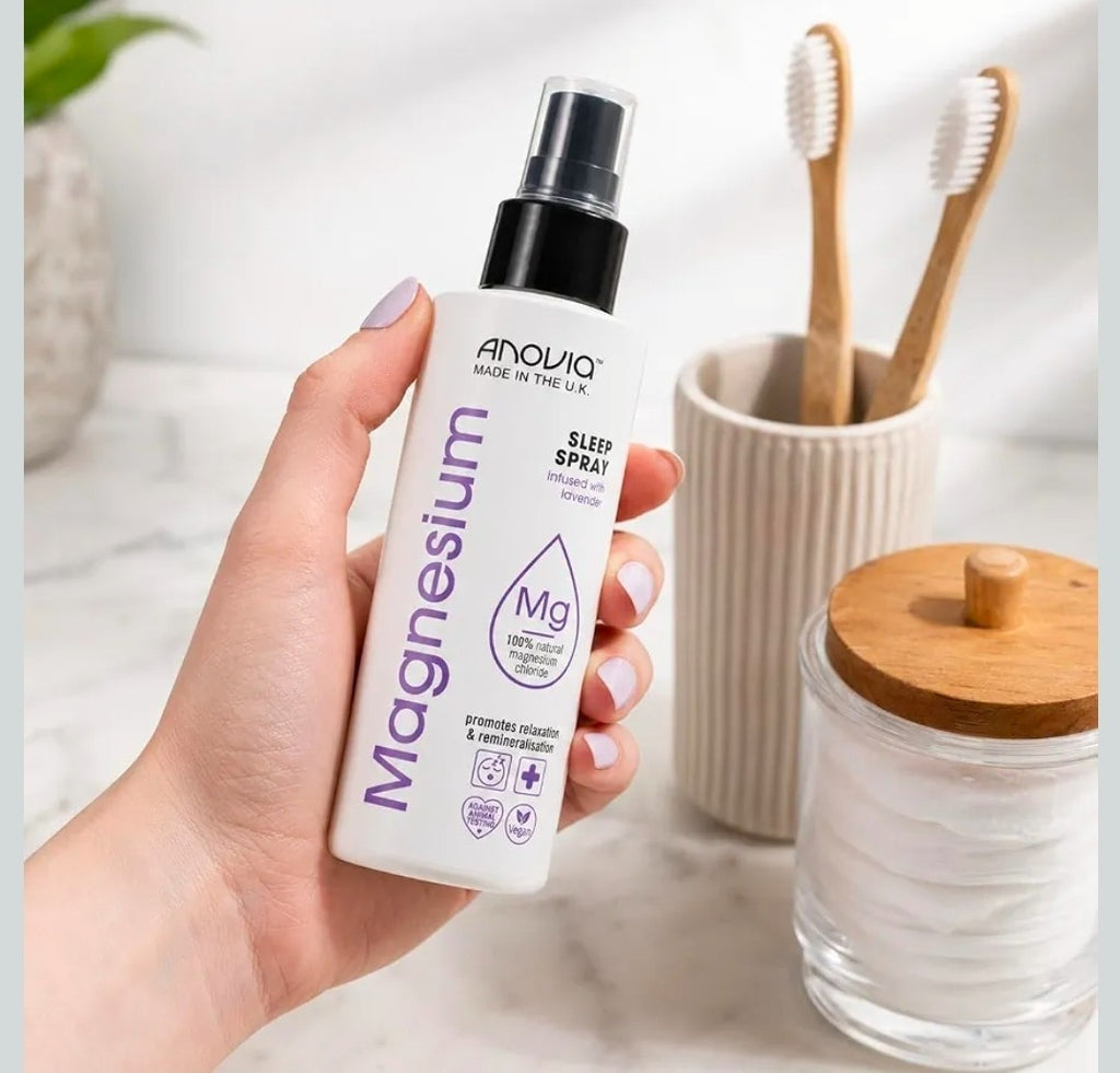Anovia Magnesium Sleep Spray 200ml and Anovia Magnesium Muscle & Joint Spray 200